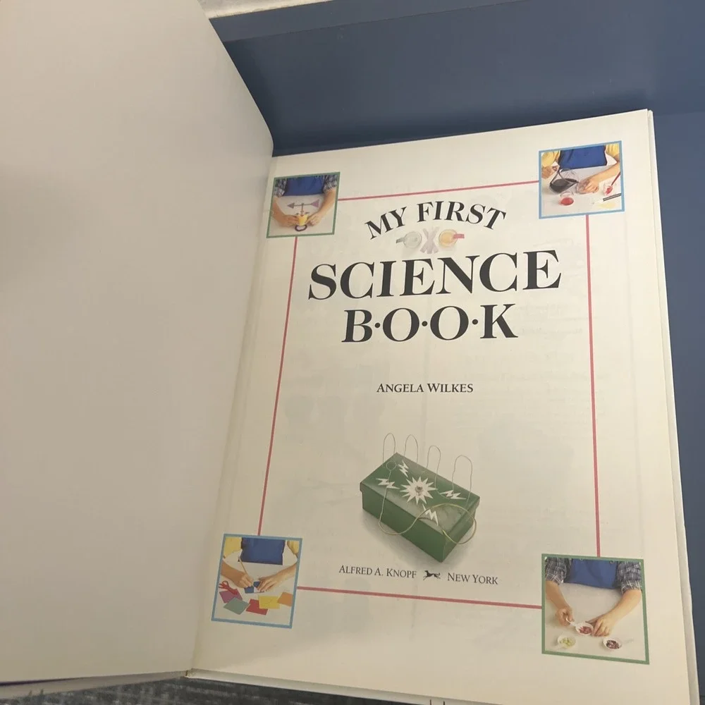 My First Science Book Simple Experiments Homeschooling Science Fair Laboratory